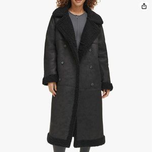 NWOT Levi's Women's Faux Shearling Long Coat